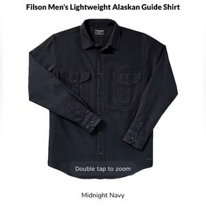 Filson Men's Lightweight Alaskan Guide Shirt size L